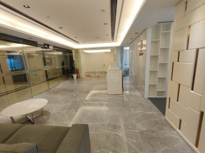 广州萝岗万达广场写字楼出租 425方豪华装修 带办公家具 可随时看房