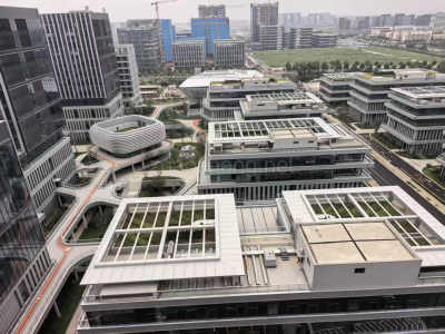 杭州西湖区紫金港枢纽旁独栋企业总部大楼配套产业基金